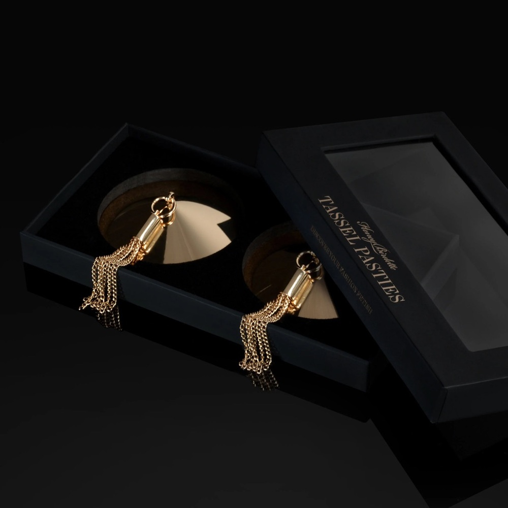 Honey Birdette Gold Tassel Pasties